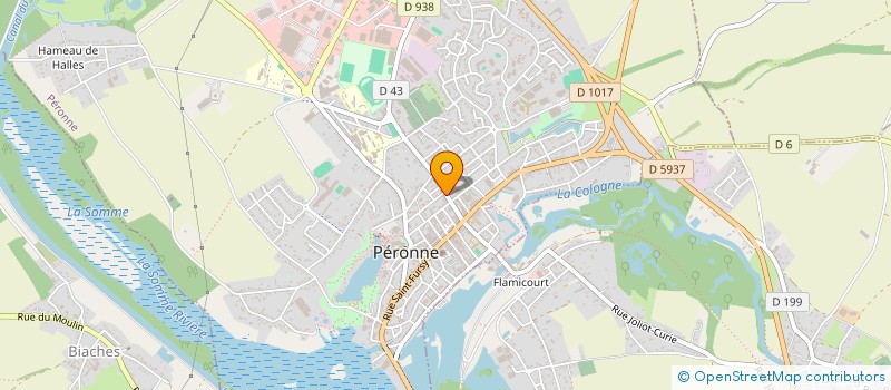 localisation de l'entreprise MEDIAS 2001 à PERONNE
