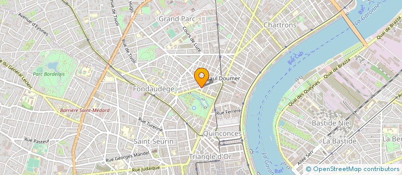 localisation de l'entreprise MEDIAS AQUITAINE CONTACTS à BORDEAUX
