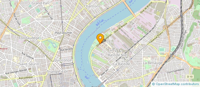localisation de l'entreprise MEDIAS CITE à BORDEAUX