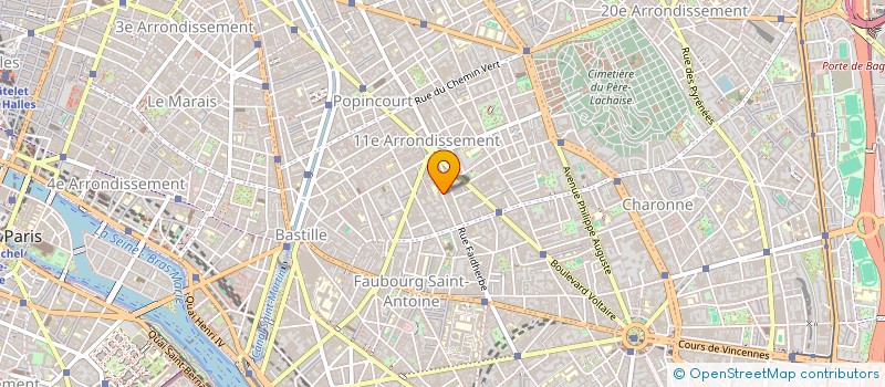 localisation de l'entreprise MEDIAS COM CD à PARIS