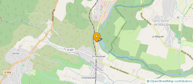 localisation de l'entreprise MEDIAS CONCEPT  SAINT-AMBROIX