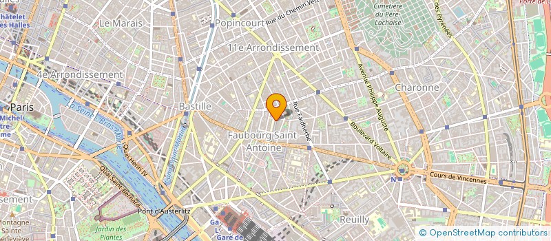 localisation de l'entreprise MEDIAS CONSEIL ET ORGANISATION  PARIS