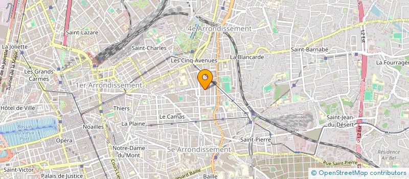 localisation de l'entreprise MEDIAS COTE SUD à MARSEILLE