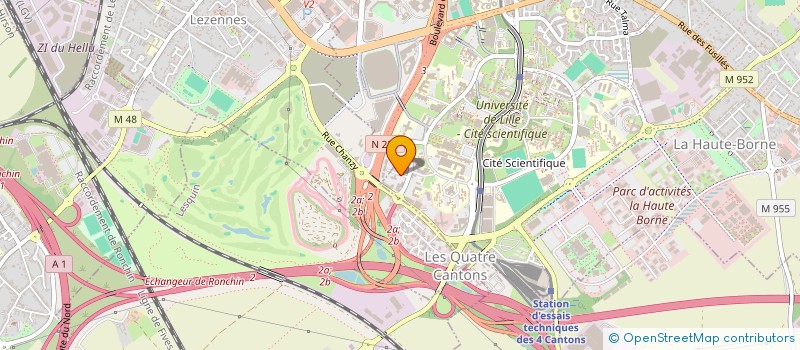 localisation de l'entreprise MEDIAS ILE DE FRANCE  VILLENEUVE-D'ASCQ