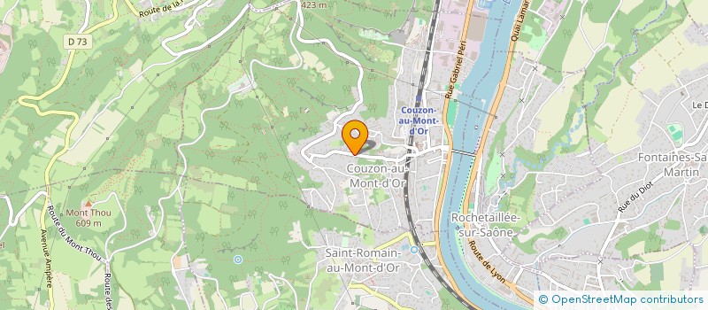 localisation de l'entreprise MEDIAS POUR UN FUTUR DURABLE  COUZON-AU-MONT-D'OR