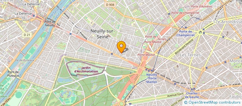 localisation de l'entreprise MEDIAS TRADES NETWORK GROUP à NEUILLY-SUR-SEINE