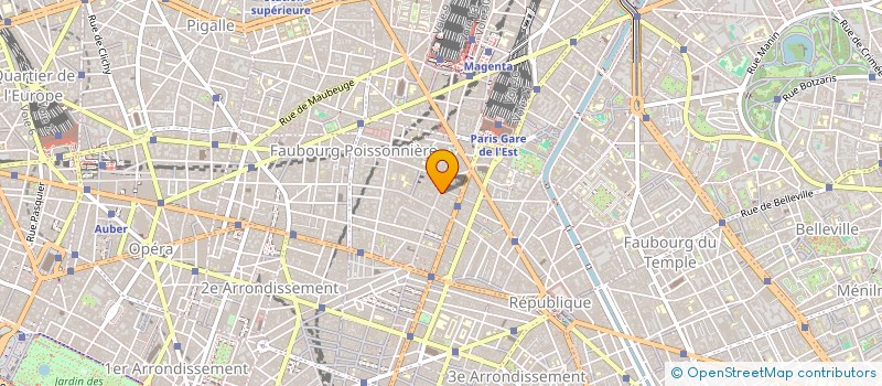 localisation de l'entreprise MEDIAS UNIQUES CONSEIL  PARIS