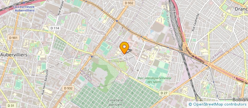 localisation de l'entreprise MEDIASACTU à PANTIN