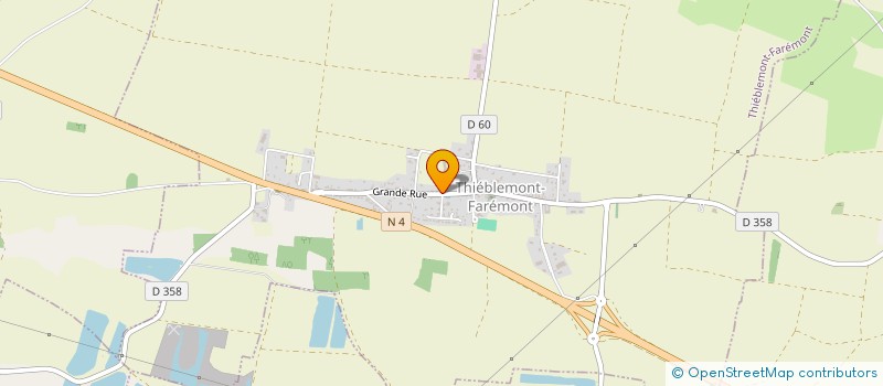 localisation de l'entreprise MEDIASCENE à MATIGNICOURT-GONCOURT