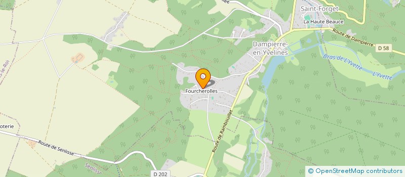 localisation de l'entreprise MEDIASCENIE  DAMPIERRE-EN-YVELINES