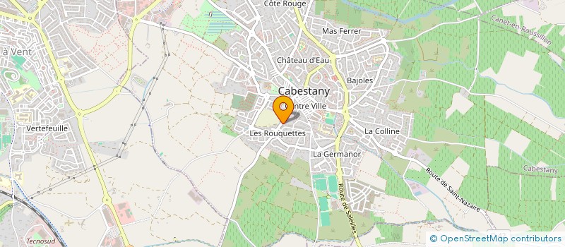 localisation de l'entreprise MEDIASCOM  CABESTANY