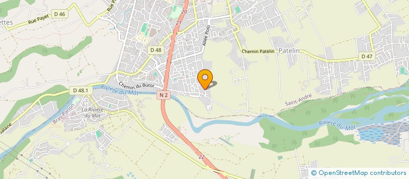 localisation de l'entreprise MEDIASION  SAINT-ANDRE