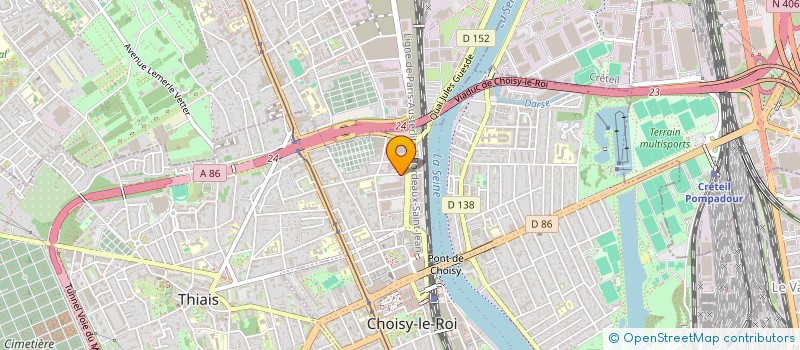 localisation de l'entreprise MEDIASMART à CHOISY-LE-ROI