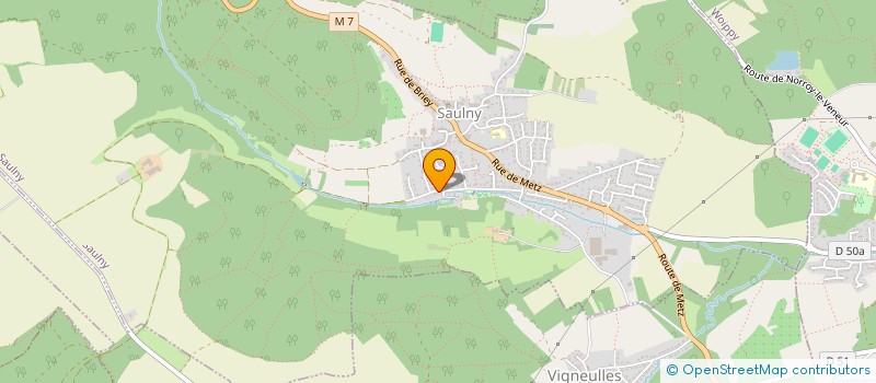 localisation de l'entreprise MEDIASOLUTION  SAULNY