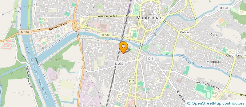 localisation de l'entreprise MEDIASPECTACLES à MONTELIMAR