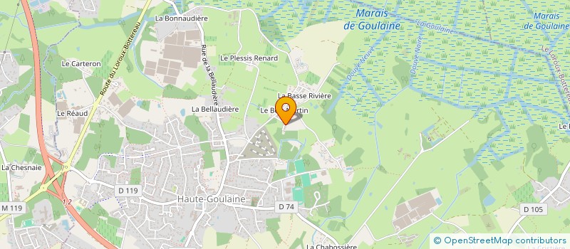 localisation de l'entreprise MEDIASPHERE à VERTOU