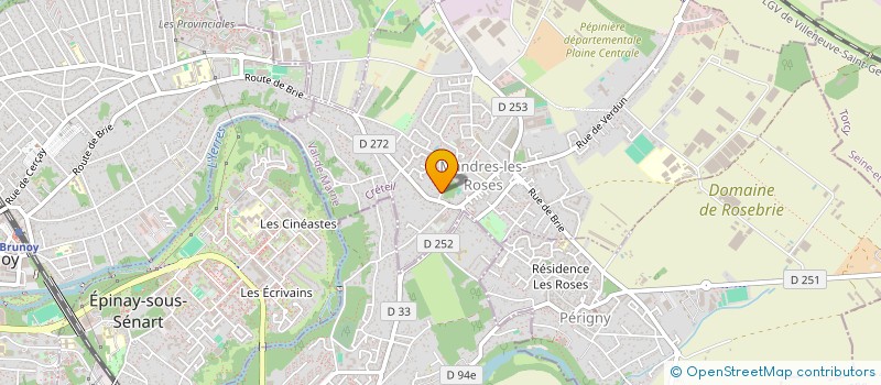 localisation de l'entreprise MEDIASTAR à MANDRES-LES-ROSES