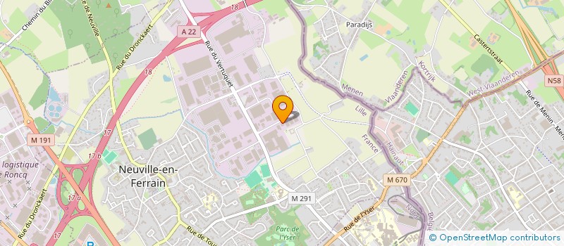 localisation de l'entreprise MEDIASTIC à NEUVILLE-EN-FERRAIN