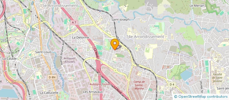 localisation de l'entreprise MEDIASUCRE INTERNATIONAL à MARSEILLE