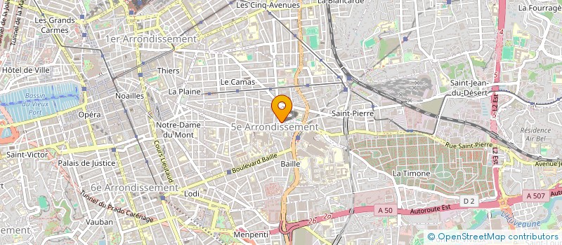 localisation de l'entreprise MEDIATECH FRANCE à MARSEILLE
