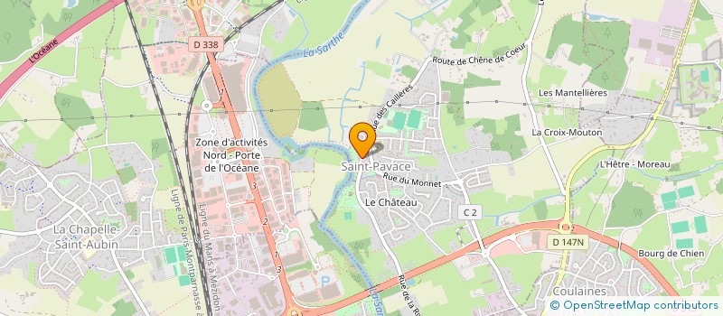 localisation de l'entreprise MEDIATEL SERVICE à SAINT-PAVACE