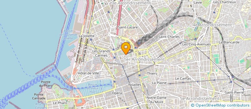 localisation de l'entreprise MEDIATERRANEE à MARSEILLE