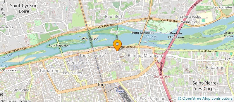 localisation de l'entreprise MEDIATEUR.NET  TOURS
