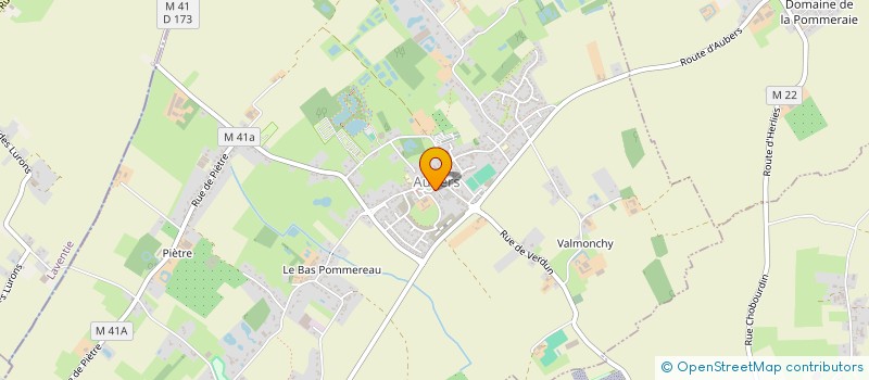 localisation de l'entreprise MEDIATHEQUE D'AUBERS à AUBERS