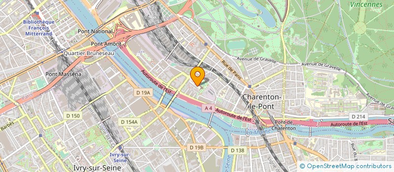 localisation de l'entreprise MEDIATHEQUE DU PATRIMOINE ET DE LA PHOTOGRAPHIE à CHARENTON-LE-PONT