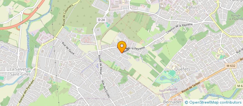 localisation de l'entreprise MEDIATHEQUE SOLIDAIRE  TOURNEFEUILLE