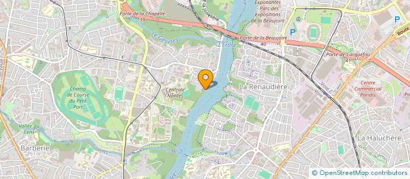 localisation de l'entreprise MEDIATHEQUE SUD à NANTES