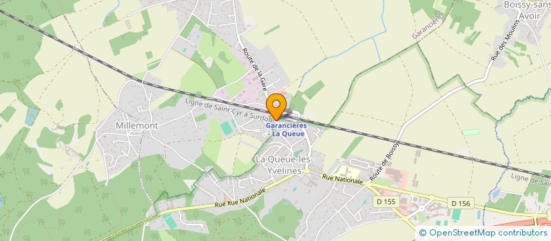 localisation de l'entreprise MEDIATIO  LA QUEUE-LES-YVELINES