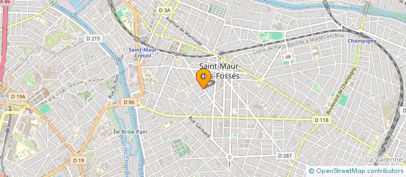 localisation de l'entreprise MEDIATION à SAINT-MAUR-DES-FOSSES