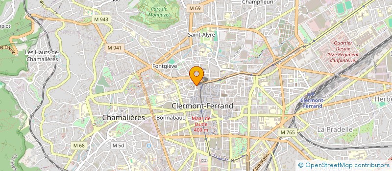 localisation de l'entreprise MEDIATION 63  CLERMONT-FERRAND