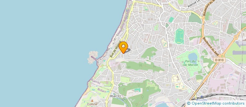 localisation de l'entreprise MEDIATION CONSEIL SANTE à BIARRITZ