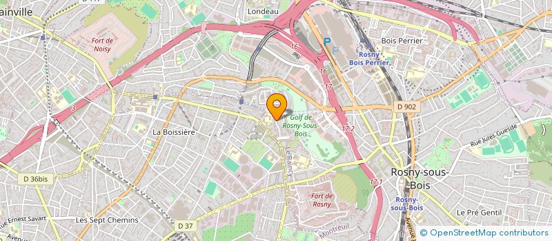 localisation de l'entreprise MEDIATION CULTURE ET VIE à ROSNY-SOUS-BOIS