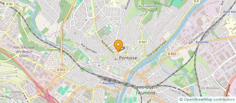 localisation de l'entreprise MEDIATION ET FAMILLE  PONTOISE