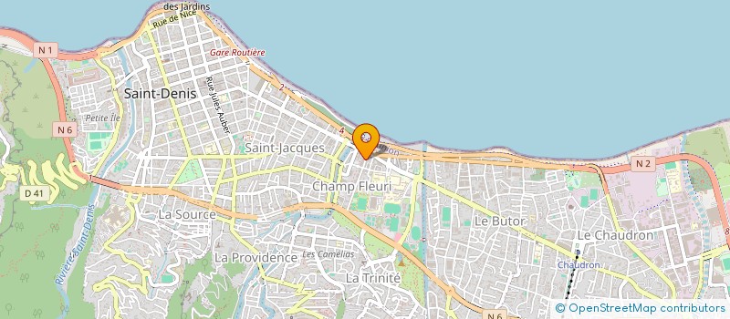 localisation de l'entreprise MEDIATION FAMILIALE DANS L'OCEAN INDIEN à SAINT-DENIS