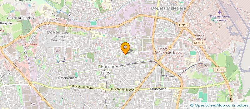 localisation de l'entreprise MEDIATION OPPORTUNITIES & PERSPECTIVES à TOURS
