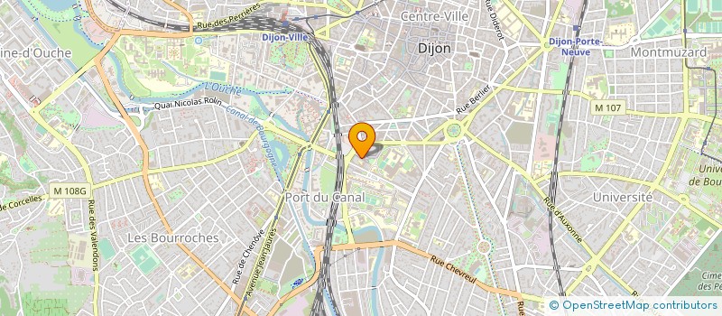 localisation de l'entreprise MEDIATION & PREVENTION DIJON METROPOLE à DIJON