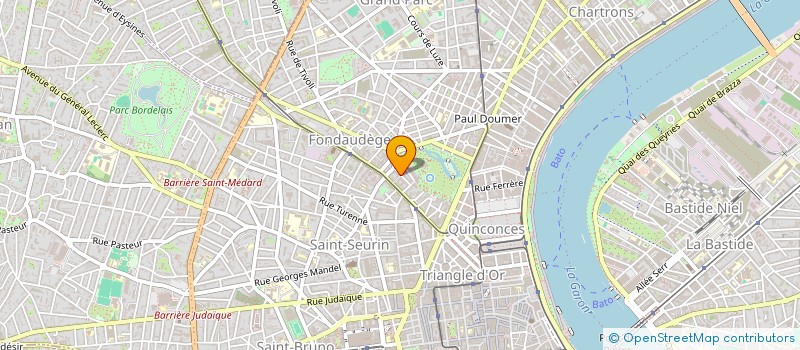 localisation de l'entreprise MEDIATION PROFESSIONNELLE - MEDIATEURS ASSOCIES à BEGLES