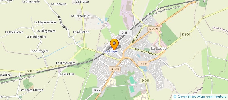 localisation de l'entreprise MEDIATION SECURITE PRIVEE à LA LOUPE
