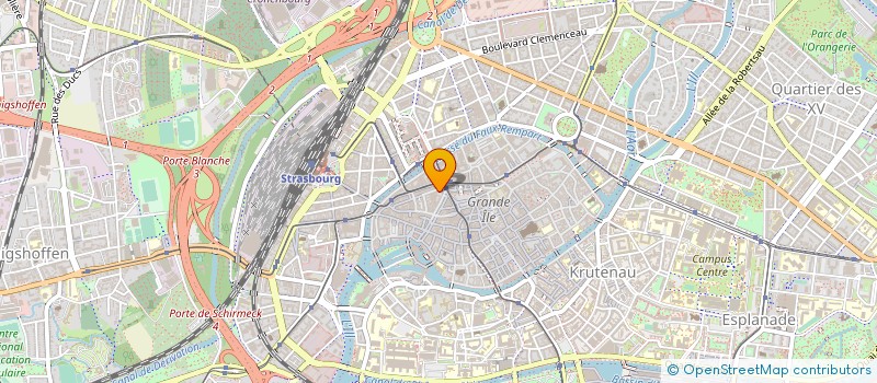 localisation de l'entreprise MEDIATIONS à STRASBOURG