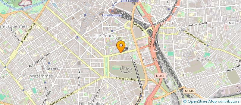 localisation de l'entreprise MEDIATIONS ACTIVES ET THEATRE - M.A.T  LILLE