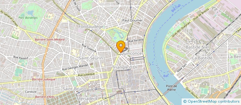localisation de l'entreprise MEDIATOR à BORDEAUX