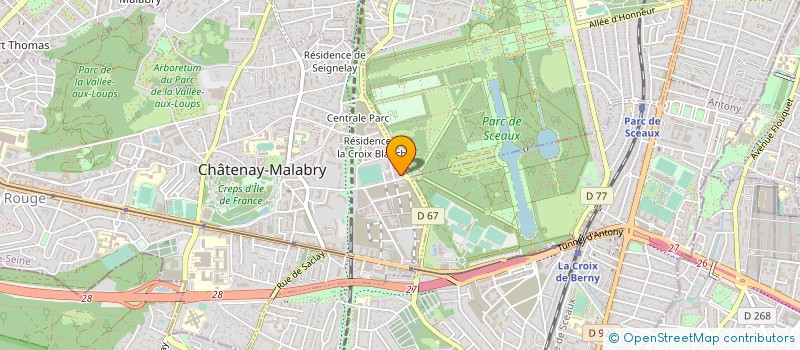 localisation de l'entreprise MEDIAVEIL à CHATENAY-MALABRY