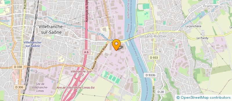 localisation de l'entreprise MEDIAVISION  VILLEFRANCHE-SUR-SAONE