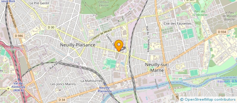 localisation de l'entreprise MEDIAVOICE CONSULTING  NEUILLY-PLAISANCE