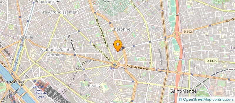 localisation de l'entreprise MEDIAVOX SERVICES à PARIS