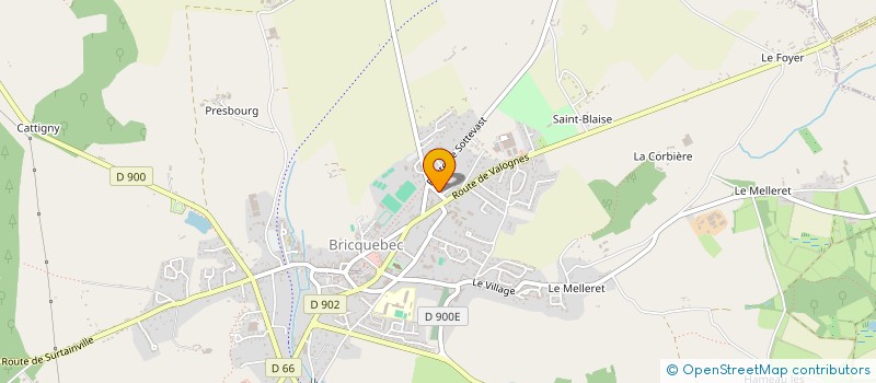 localisation de l'entreprise MEDIBEC à BRICQUEBEC-EN-COTENTIN